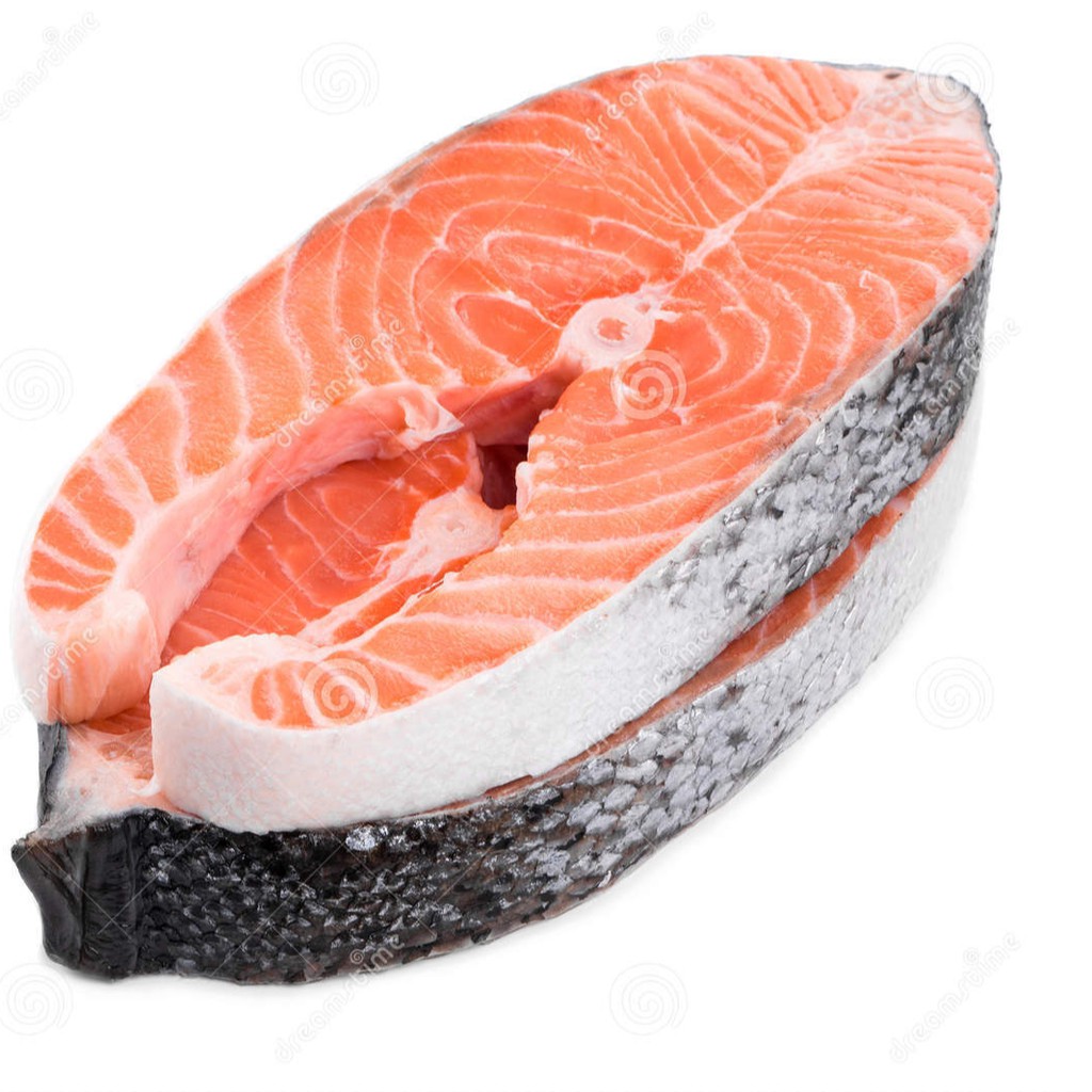 紅毛港海鮮市集    智利鮭魚厚切  (360-±5%)克  鮭魚肚一公斤 限時優惠