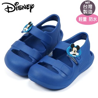 【現貨+發票+台灣製造】Disney迪士尼米奇輕量Q軟護趾涼鞋(118155)藍15-20號