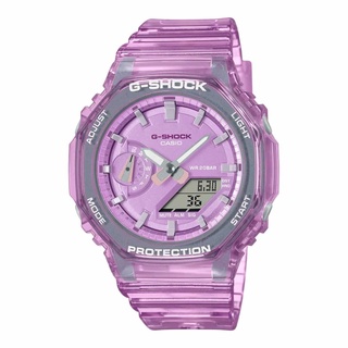 G-SHOCK / GMA-S2100SK-4A / 卡西歐 CASIO [官方直營] 金屬半透明設計 半霧面蒸鍍處理