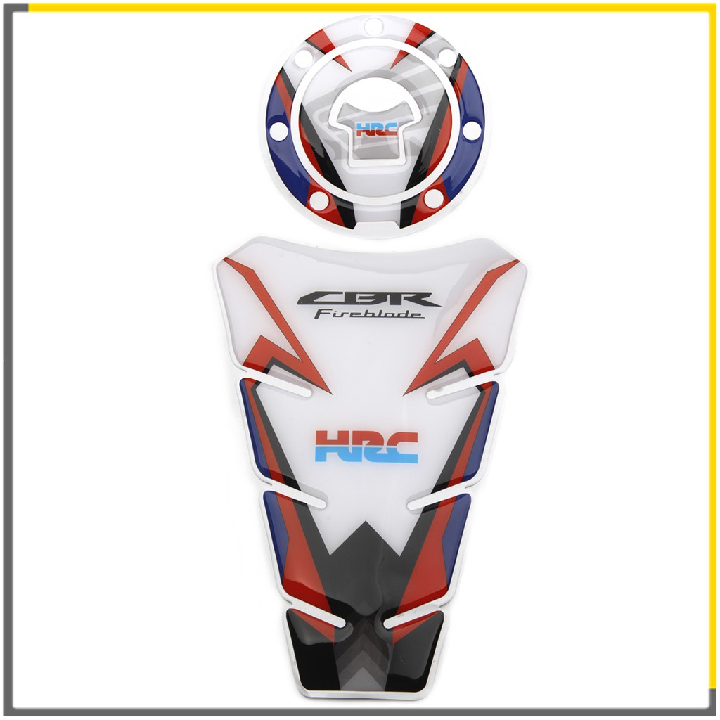 HONDA 本田 REPSOL HRC CBR CBR600RR/1000RR 摩托車油箱墊保護套貼花貼紙