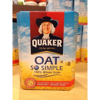 COSTCO 代購 QUAKER 桂格 經典大燕麥片 3公斤