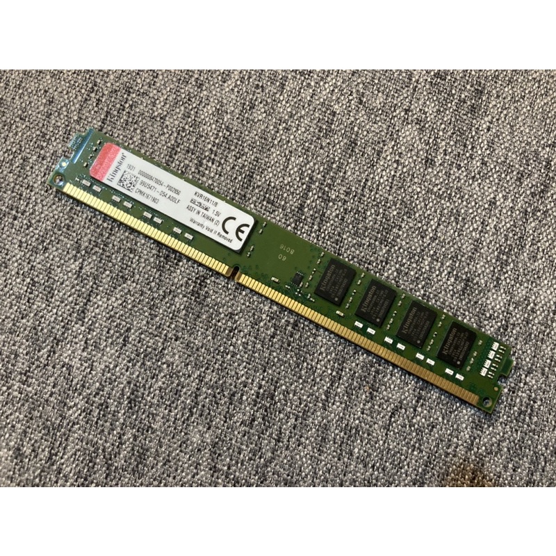 金士頓 8G DDR3-1600 桌上型 記憶體 KVR16N11/8