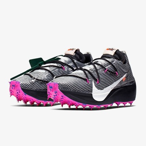 【Focus Store】 Off-White x Nike Vapor Street OW 黑紫 釘鞋 跑鞋 女款