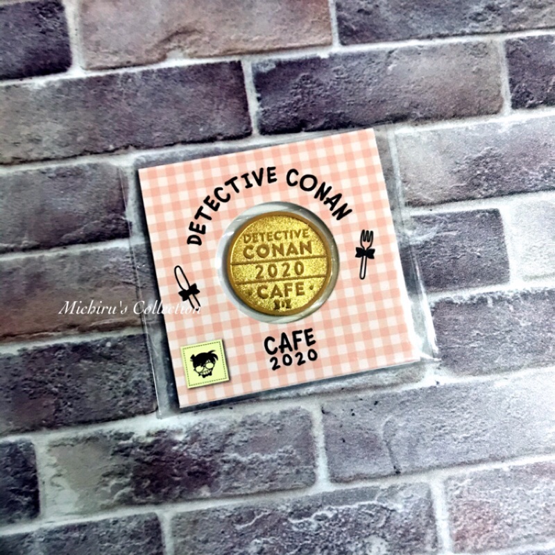 み【現貨特價】《名偵探柯南》日本代購 2020柯南咖啡廳限定_金幣 紀念幣_緋色的彈丸 緋色的子彈_赤井秀一