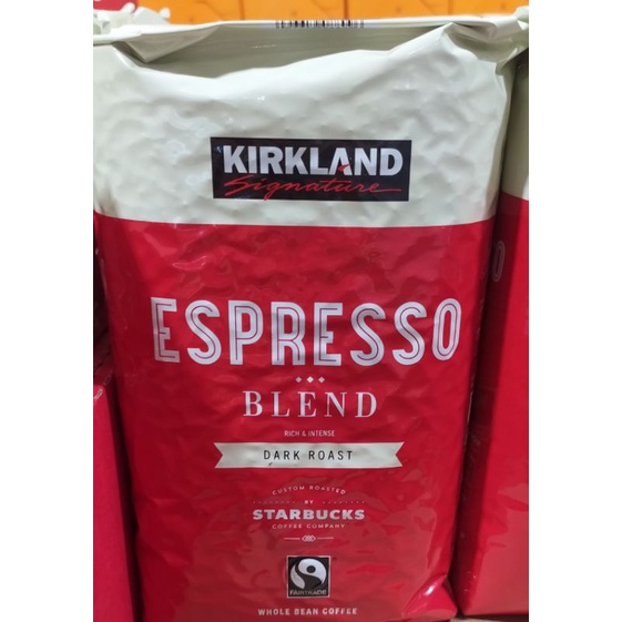 【阿賢市坊】好市多 Costco kirkland 義式深度烘培咖啡豆 1.13Kg