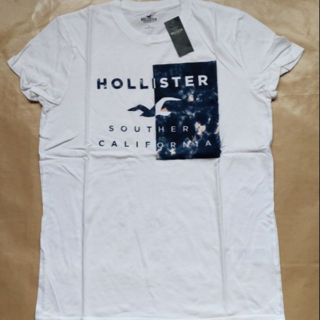 Hollister男版雙色短袖上衣