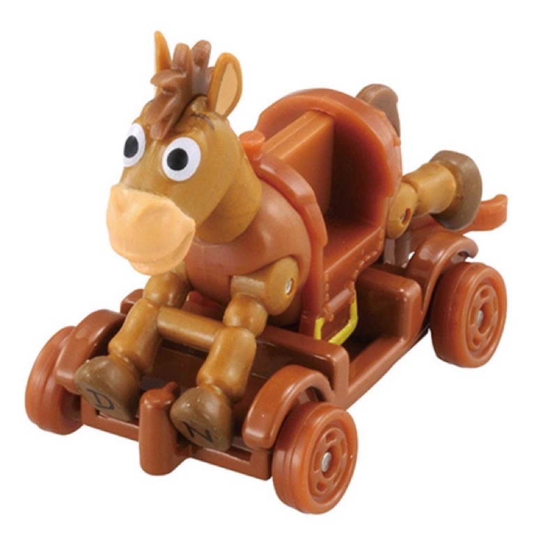 TOMICA 騎乘系列 玩具總動員4 紅心 推車 馬