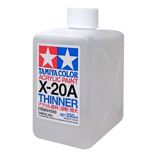 ◆弘德模型◆ 田宮 81040 水性 壓克力溶劑 X-20A Thinner 水性溶劑 Tamiya