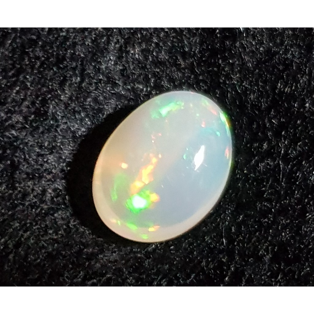 揚邵一品op022天然蛋白石3.04克拉 水晶蛋白 opal 強火光 滿油彩 高等級艷彩蛋白石