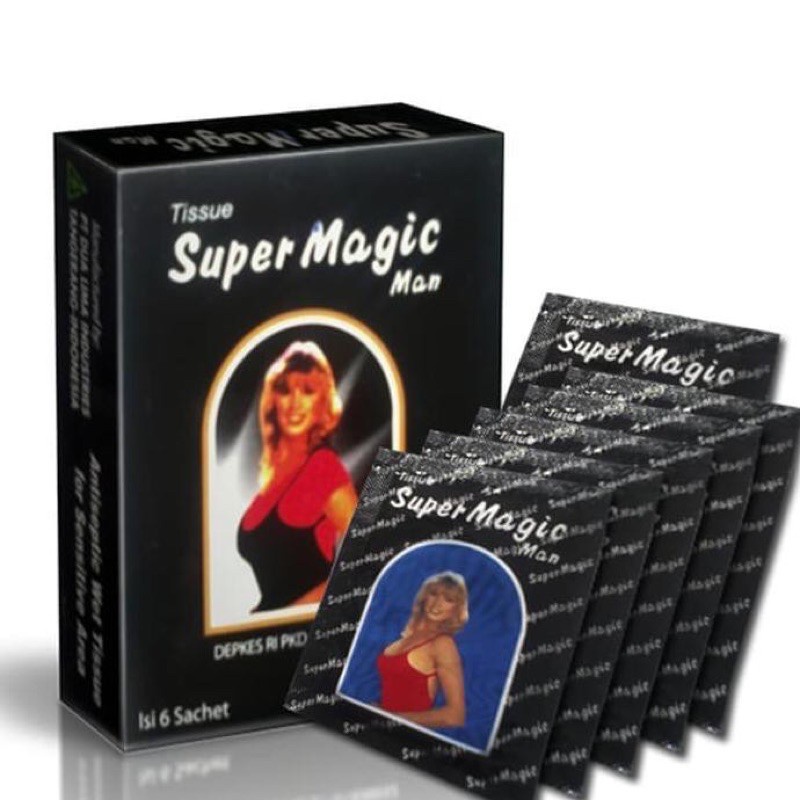 Tissue Magic Power Magic Super 100% ASLI TAHAN LAMA