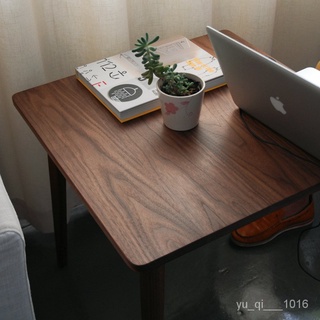 居傢優品#全場免運#北歐純實木方形小茶幾客廳方桌沙髮邊幾餐桌簡約咖啡桌日式茶幾 茶幾 邊幾 置物桌 餐桌 小茶幾