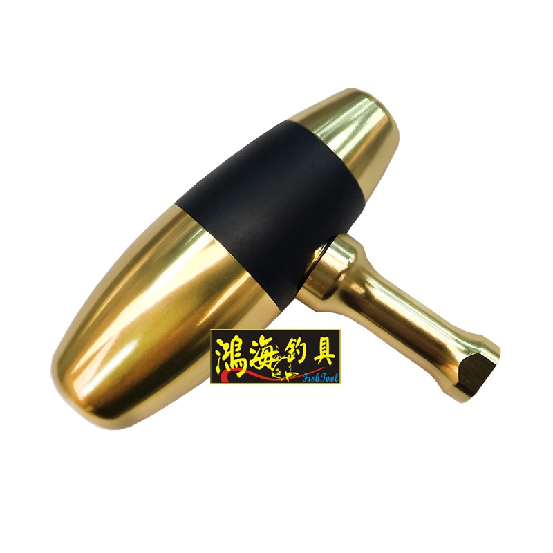 中壢鴻海釣具《睿研》75mm 金屬T型手把(握丸) 改裝握丸 捲線器手把 漁輪改裝握丸  金屬改裝 DIY