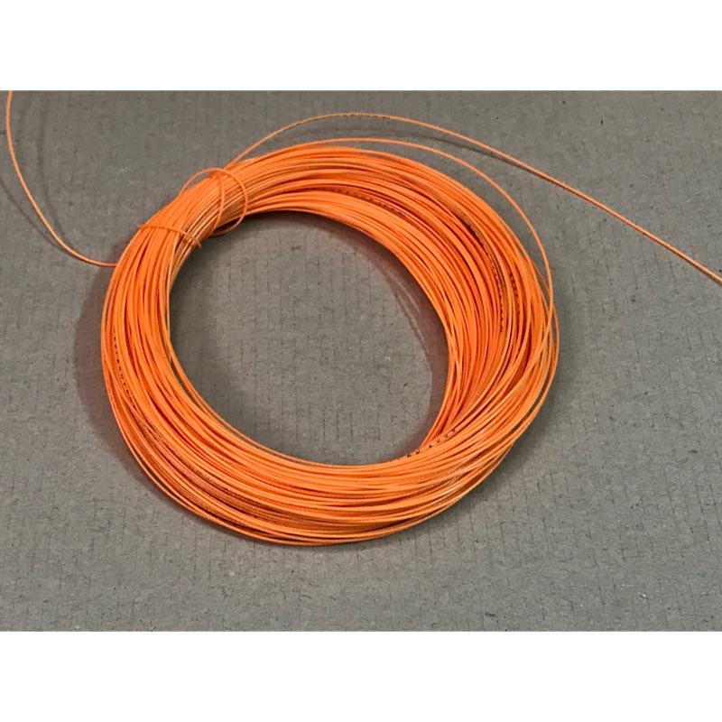 線徑0.70mm Rs supermicro2000 橘色羽球線（可穿7支拍）03263