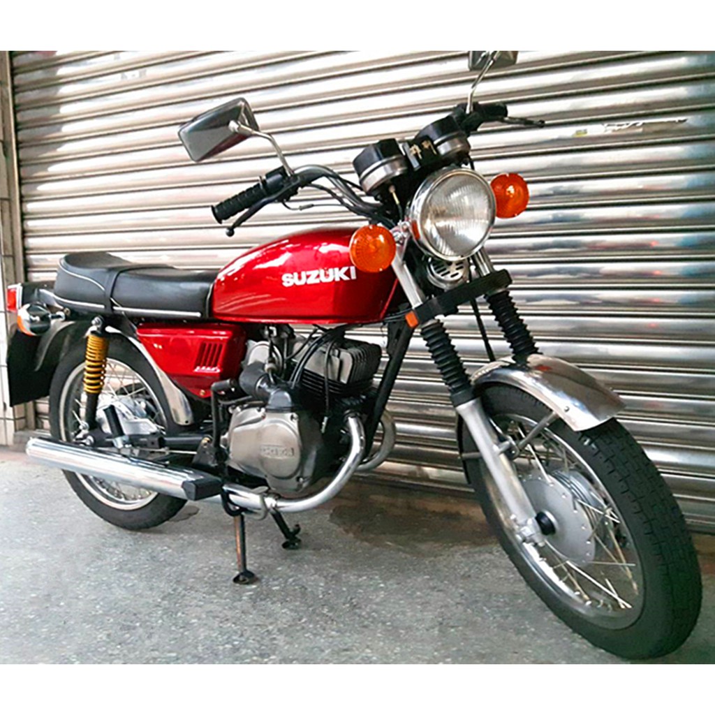 已售出 Suzuki雄師125 雙排管復古檔車 新騎 經典款 歡迎購車分期 刷卡 蝦皮購物