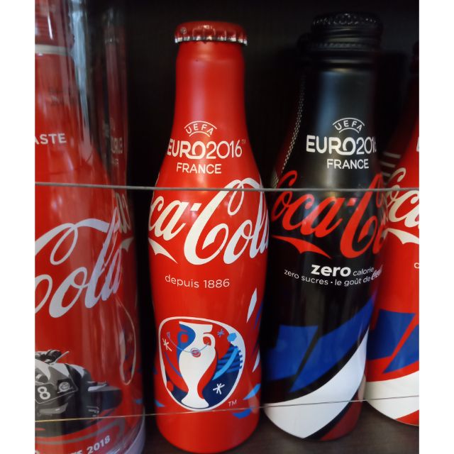 YUMO家 2016歐洲世界盃 法國版 可口可樂 滿瓶