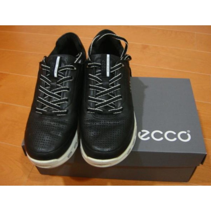 近全新只穿2次**【ecco cool Gore-Tex 2.0女鞋】**(黑)size 37一雙