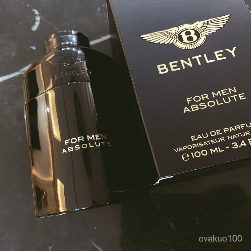 【正品保證】木質梵香 Bentley賓利 同名男士 黑色尊爵 For Men Absolute 香水