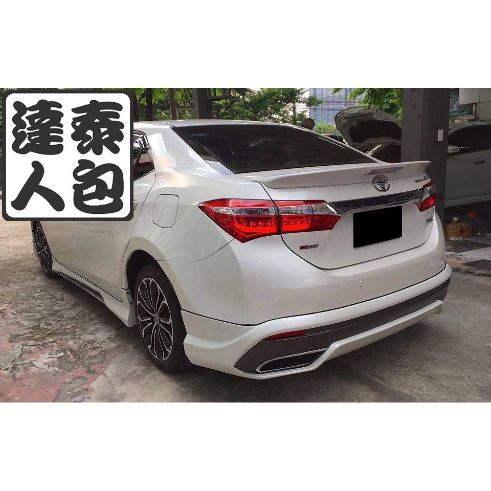 『泰包達人』Toyota Altis 11 代 泰國 大包 改裝 前保桿 後保桿 側裙 定風翼 下巴