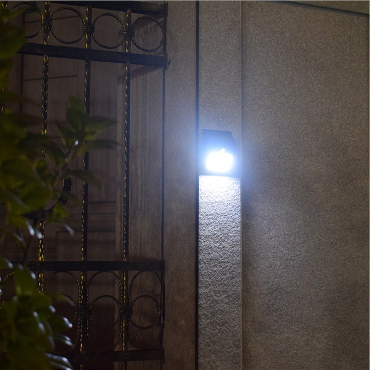 新款太陽30led三模式壁庭院燈人體感應燈圍墻照明燈 蝦皮購物
