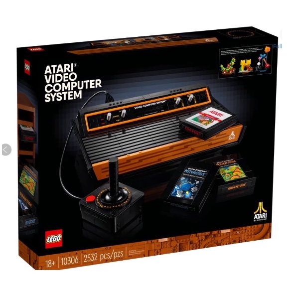 正版公司貨 LEGO 樂高 ICONS系列 LEGO 10306 雅達利2600 Atari 2600 電玩主機磚拼模型