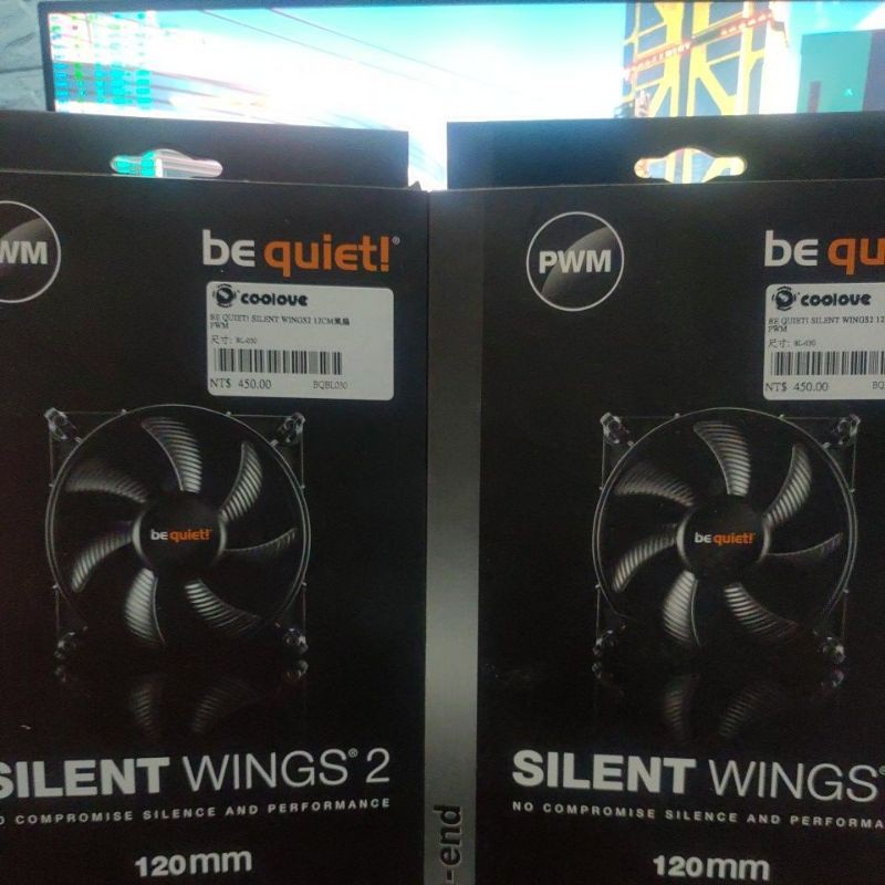 Be Quiet! Silent Wings  12公分風扇