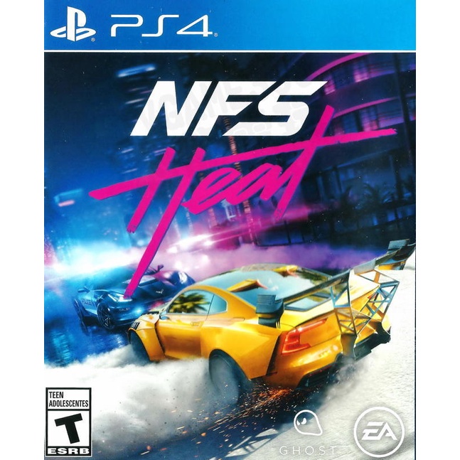 PS4 極速快感 熱焰 Need for Speed (國際版 中文版) 街頭飆車賽車**(全新商品)【四張犁電玩】