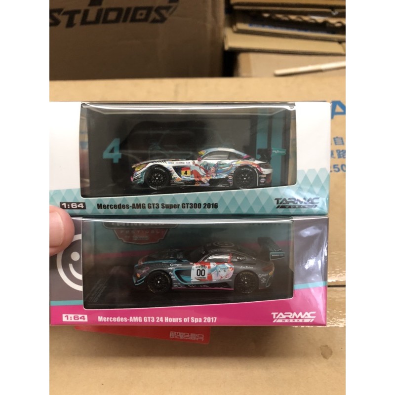 TOMICA AMG GT3 初音 2台合售