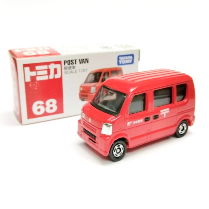 [芯蒂順便賣] 全新未拆 TOMICA 68 郵便車 POST VAN 日本郵局車 Suzuki