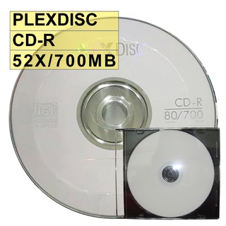 【台灣製造】單片盒裝 A級PLEXDISC LOGO CD-R 52X 700MB空白光碟片/燒錄片