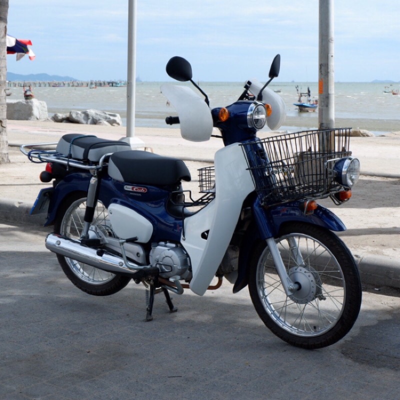 Honda Super Cub 原廠大菜籃架大燈架泰規supercub 金旺可裝中古pro 燈架 蝦皮購物