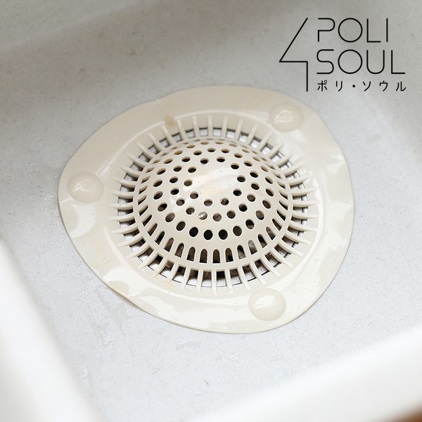 台灣賣家 Polisoul 浴室過濾網濾網排水孔過濾浴室毛髮過濾網下水道防堵塞地漏頭髮濾網 蝦皮購物