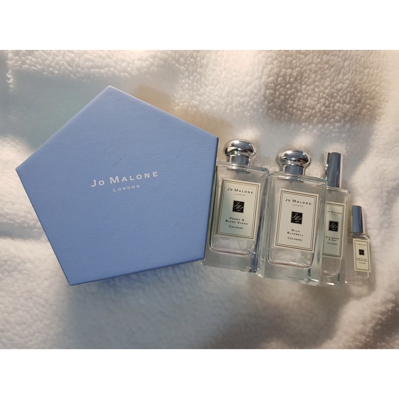 jo malone 空香水禮盒 空瓶 100ml 殘香瓶 藍風鈴 英國橡木紅醋栗 黑醋栗 牡丹