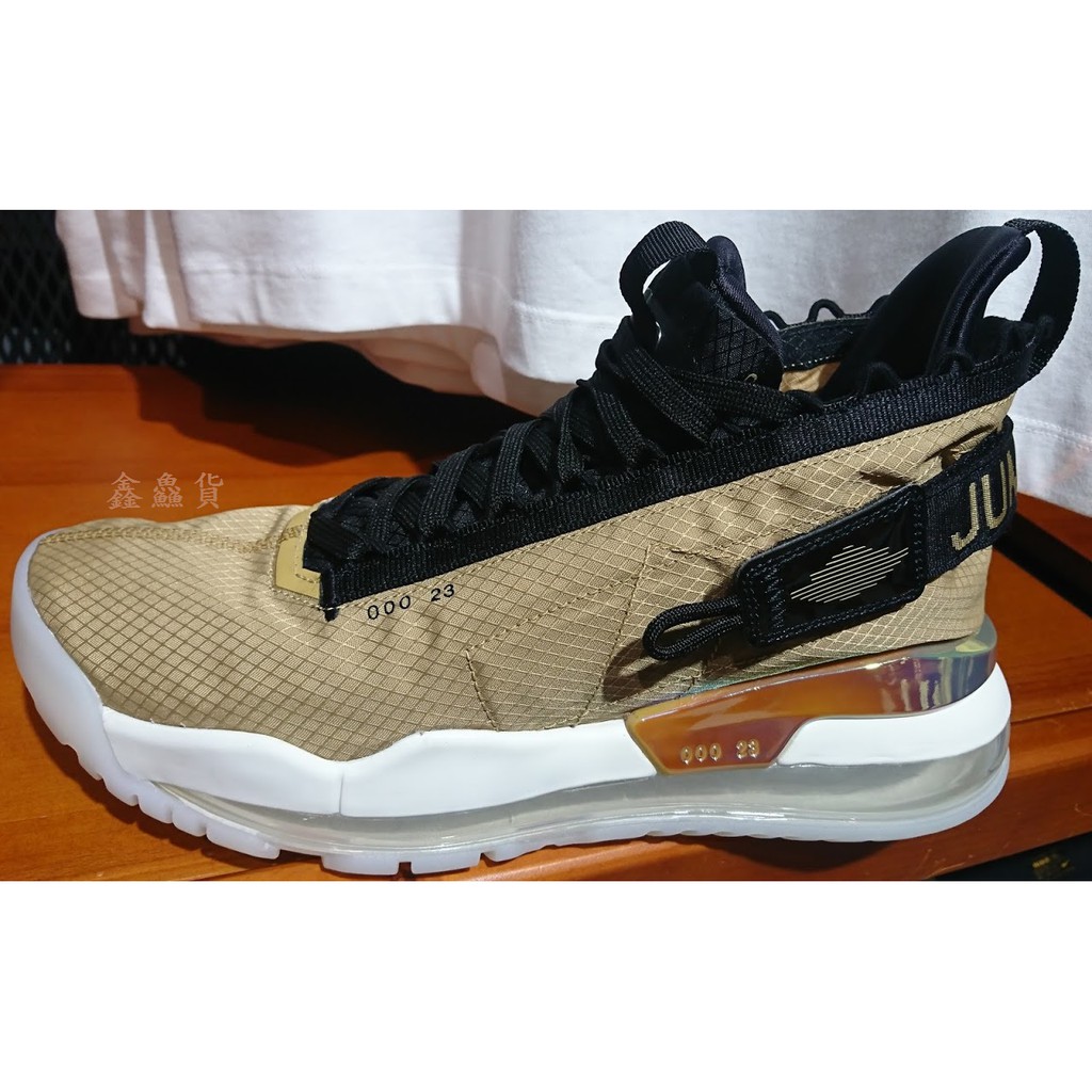 2019 四月 AIR JORDAN PROTO-MAX 720 飛人 休閒 運動鞋 金黑白 BQ6623-700