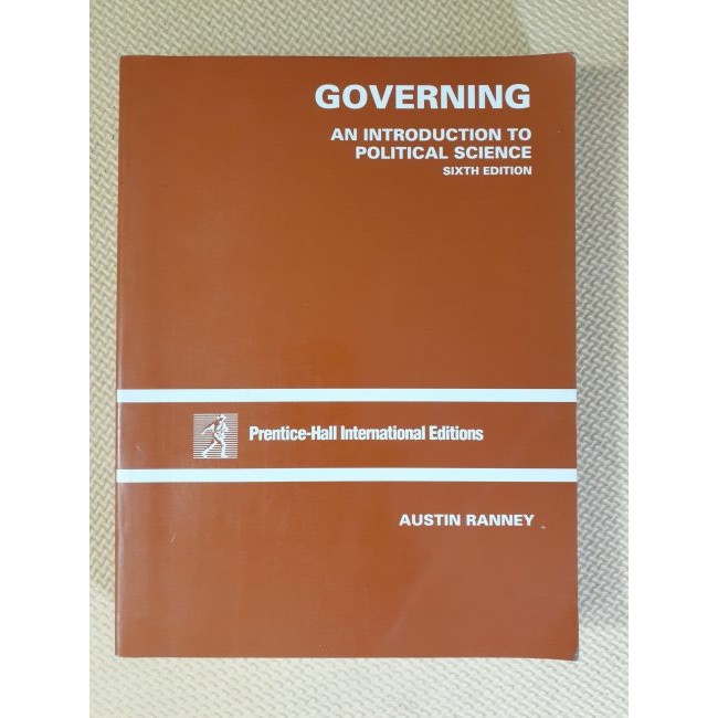 你書》An Introduction to Political Science_1993 第6版_0130599654