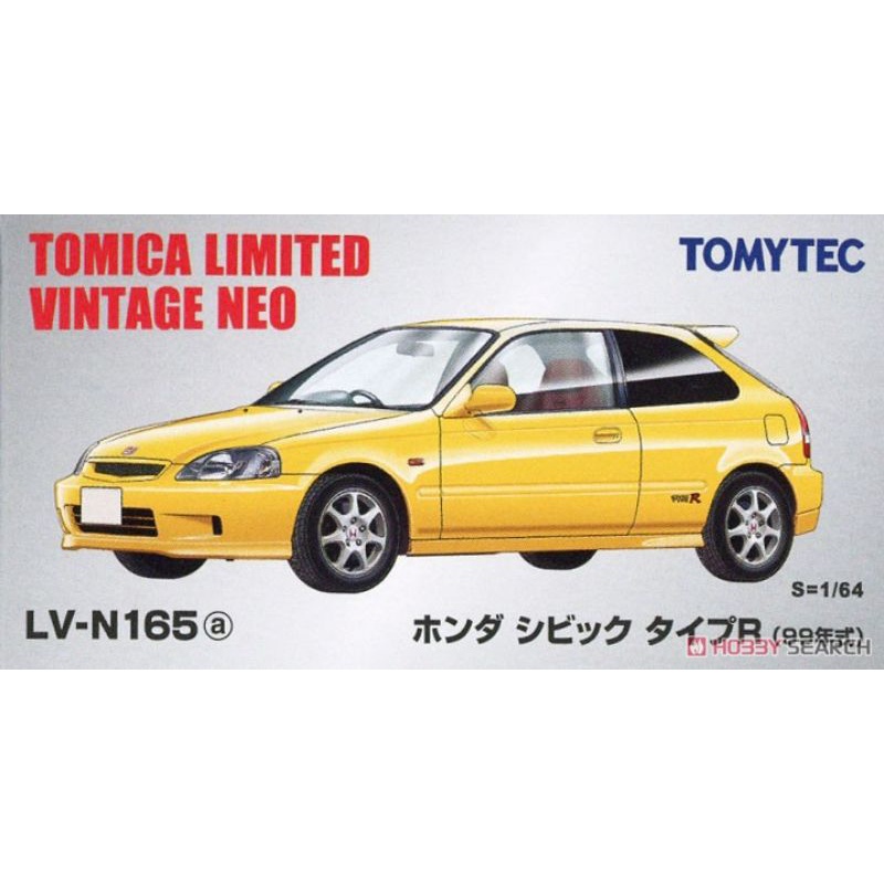 【J.M.車坊】現貨 Tomytec 1/64 LV-N165a Honda Civic Type R EK9