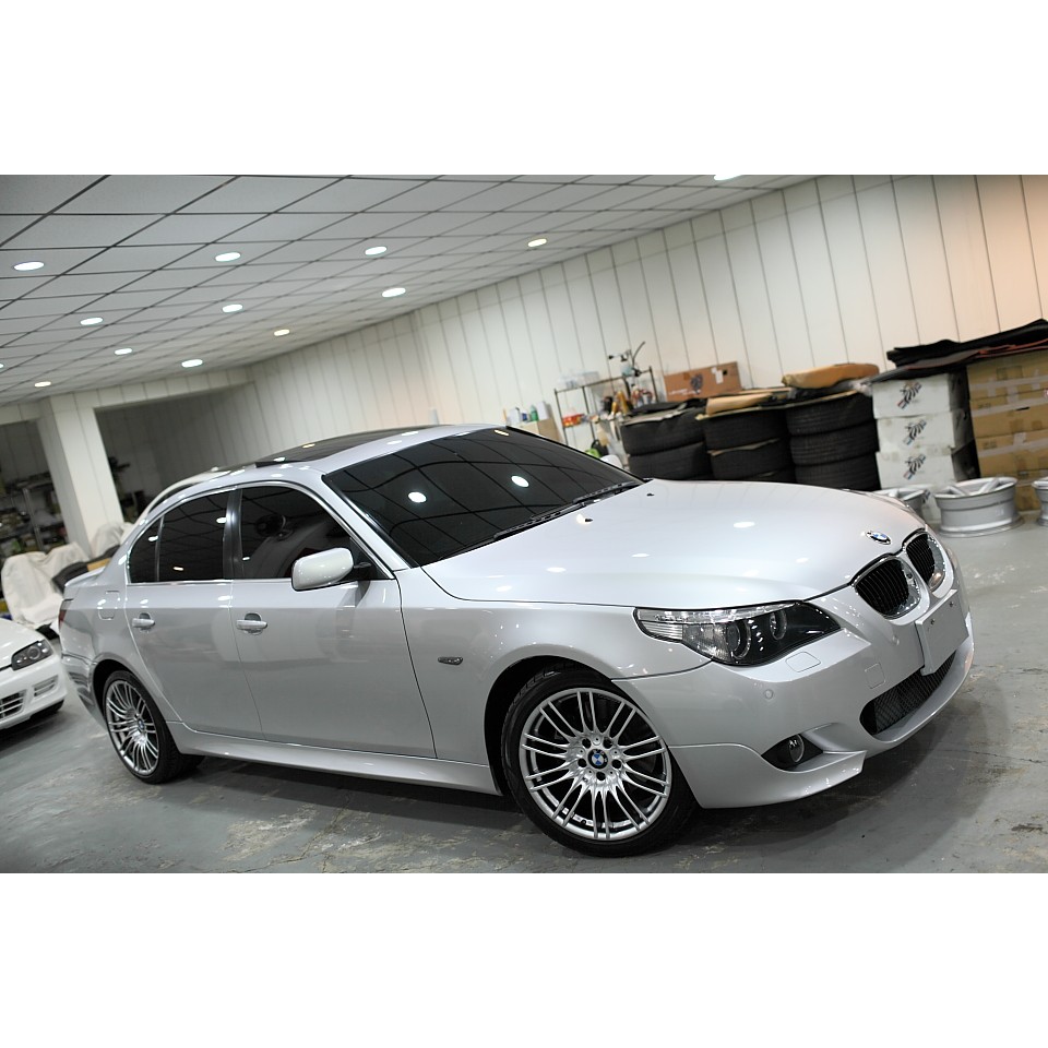 現在買最划算!!下殺優惠25.8萬!車況100~BMW E60 530I 改M-sport空力套件 523 520