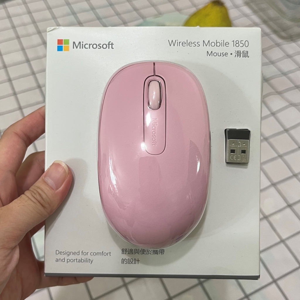 [全新現貨] Microsoft 微軟 1850 無線行動滑鼠 (原價420)