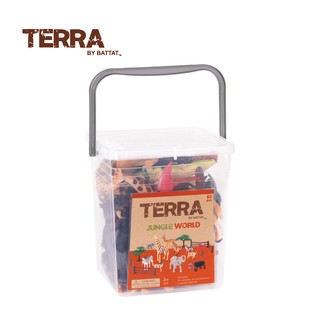 TERRA 叢林世界(情境桶) 玩具 模型 動物