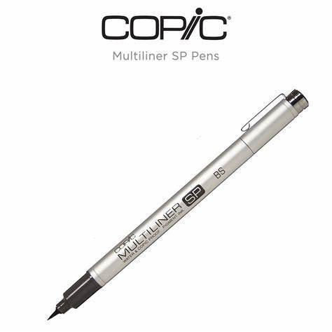 【板橋酷酷姐美術】Copic 日本 Multiliner SP 鋁管 補充式 黑色代針筆