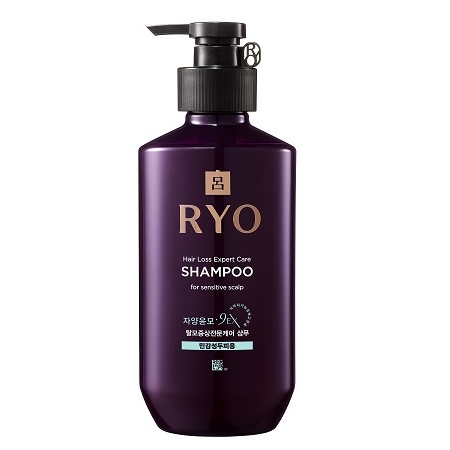 韓國 Ryo 呂滋養韌髮洗髮精 敏感性頭皮適用 400mL 髮類 AA10