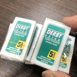 ［沐沐屋］DERBY EXTRA 雙面 安全刀片 土耳其不鏽鋼刀片◾️