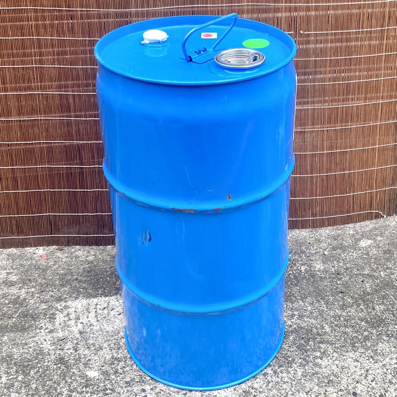 工業風 藍色 大型 金屬油桶 油桶 金屬桶 鐵桶 工業風油桶 工業風鐵桶 工業鐵桶 藍色鐵桶 藍色油桶 藍色金屬桶