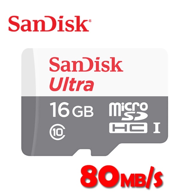 SanDisk Ultra microSD UHS-I 16GB 記憶卡 100MB/s 現貨 含稅
