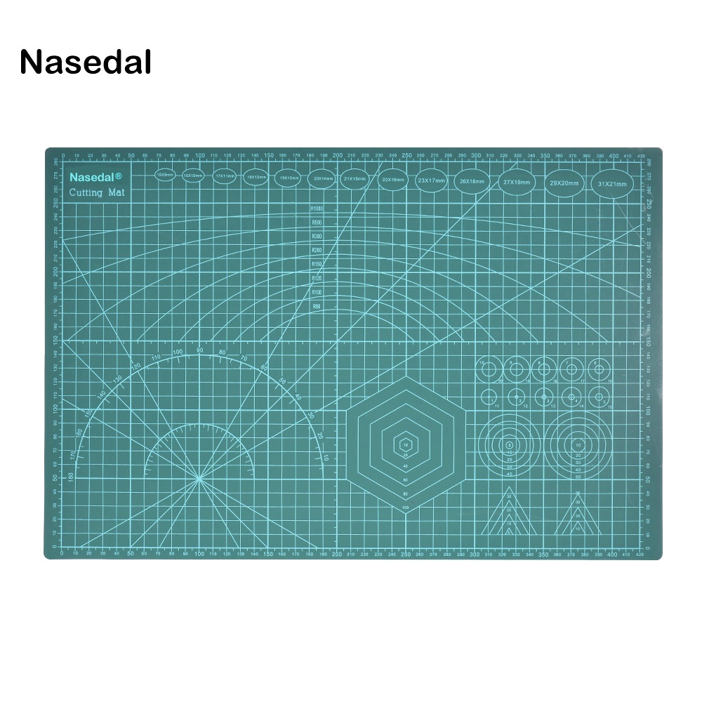 Nasedal A3 A4雙面自愈PVC切割墊墊拼布切割墊DIY手動模型工具板