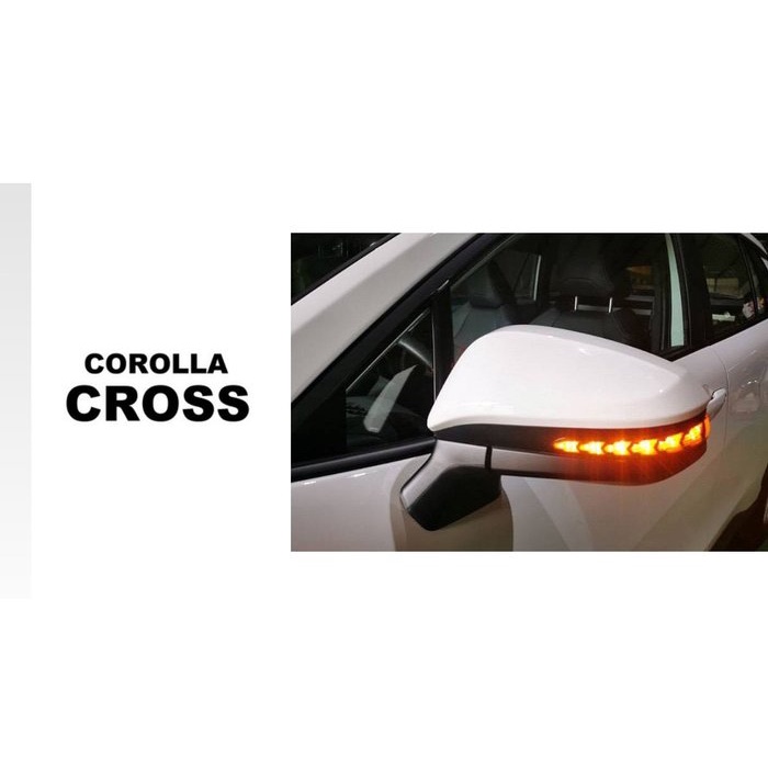 JY MOTOR 車身套件~TOYOTA COROLLA CROSS 箭型 LED 序列式 後視鏡 方向燈