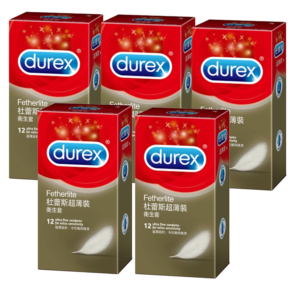 ［2盒起再折價］Durex杜蕾斯 超薄裝 12入/24入/36入/48入/60入 保險套