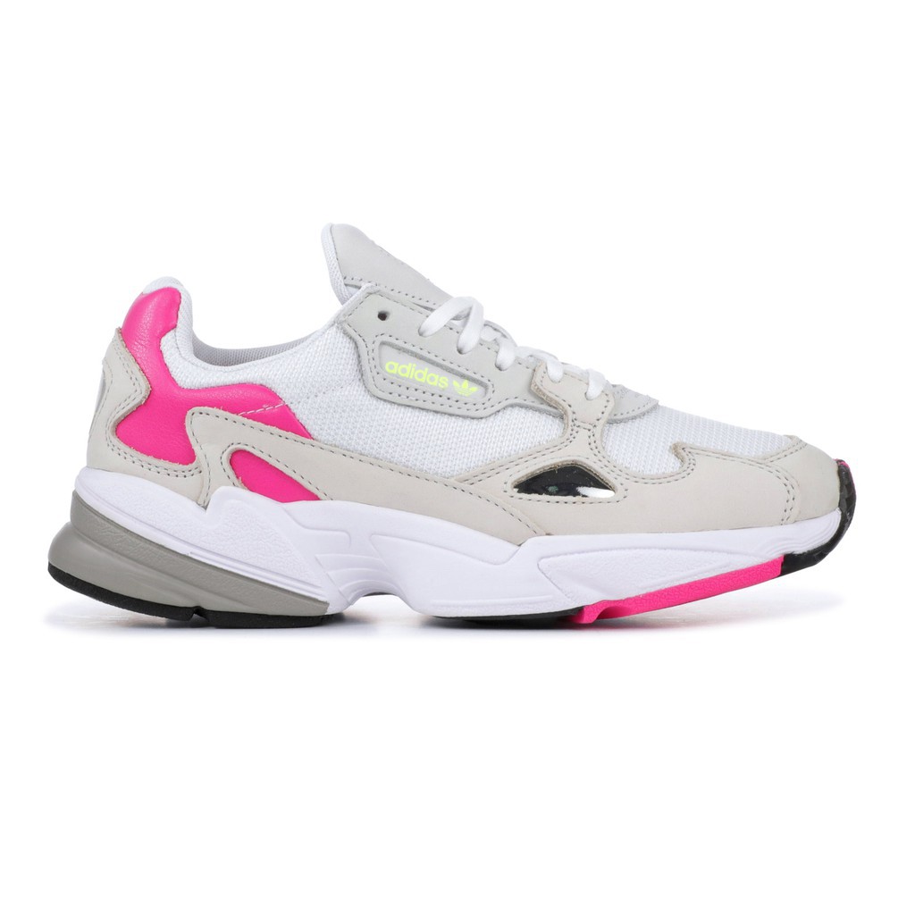 小八】Adidas Falcon W White Shock Pink 白粉CM8537 | 蝦皮購物
