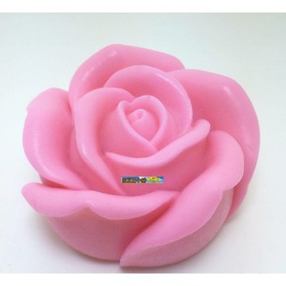 蜜豆奶小舖/裝飾蠟燭3D立體玫瑰香皂矽膠模具 翻糖模 月餅模 果凍模 巧克力模型 冰塊模型 手工皂模 製冰盒 餅乾模