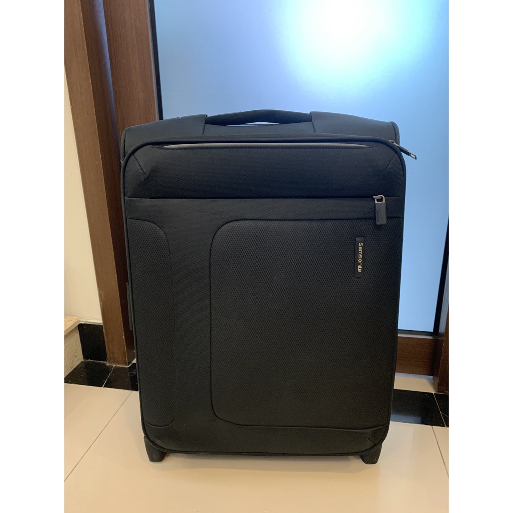 【超值轉賣】Samsonite 20吋輕量布面行李箱 商務最適合 登機可用