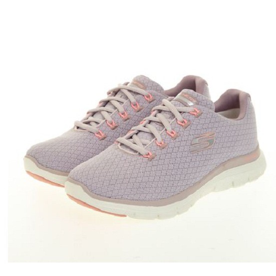 SKECHERS FLEX APPEAL 4.0 女款粉紫色慢跑鞋-NO.149298ROS
